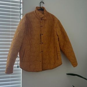 Urban Outfitters Yellow Puff Jacket